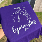 Purple in my gymnastics era t-shirt 