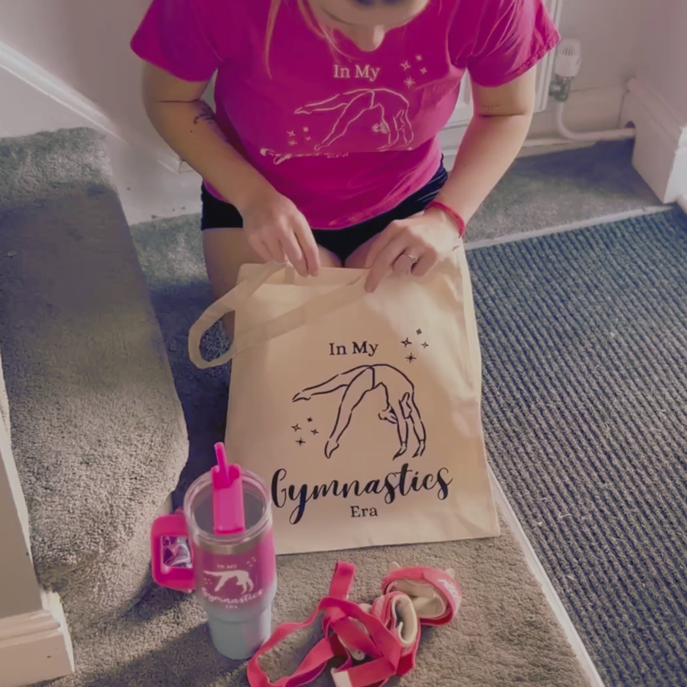 Gymnastics Tote Bag
